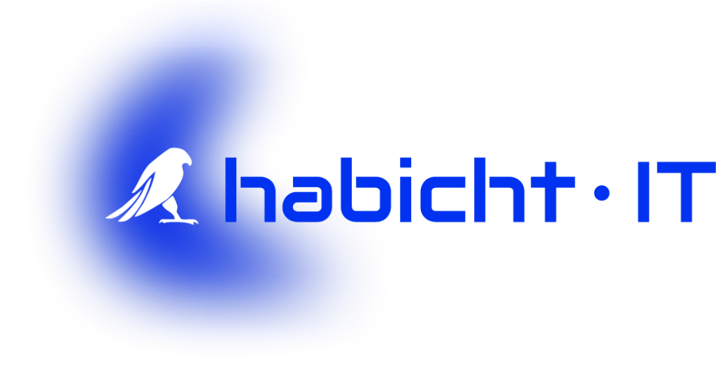 Habicht IT LOGO blue blue gradientxhdpi